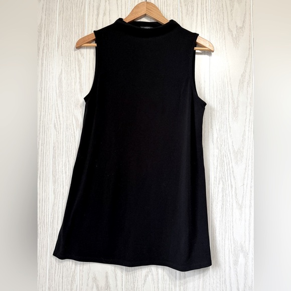 Express Black Tunic Top Size Small Petite EUC - Picture 1 of 3